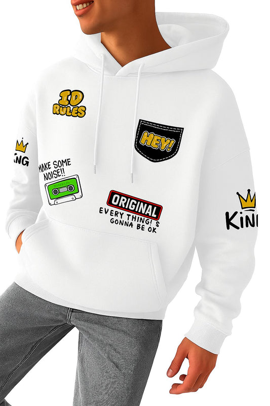 Hoodie Blanco