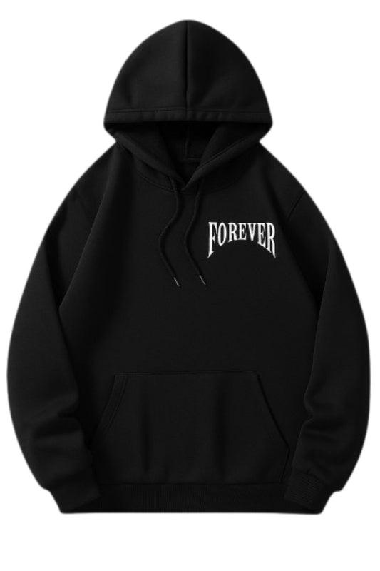 Hoodie Forever Angel Blakc Oversize