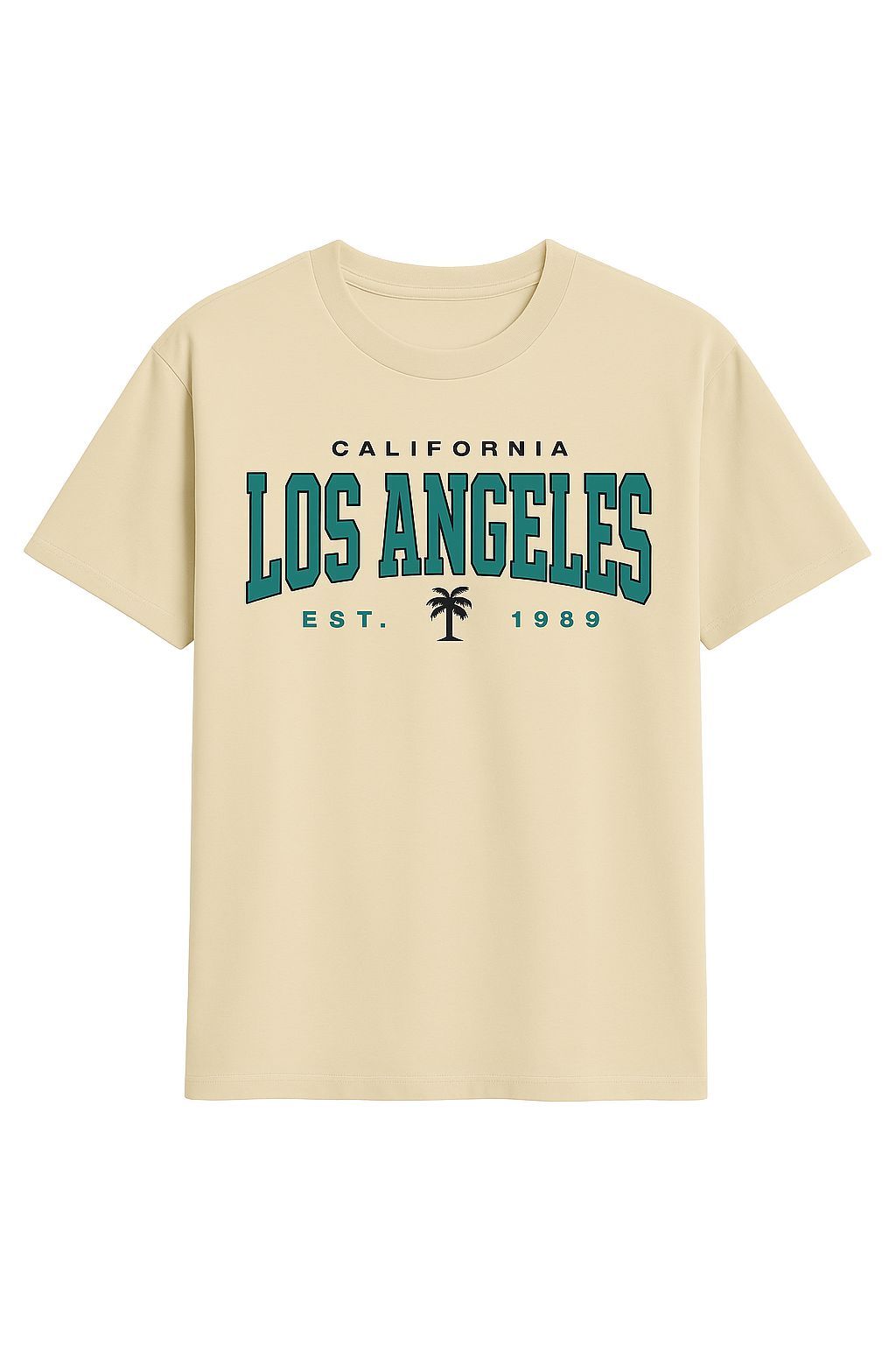 Beige Cali Drop Oversize Los Angeles